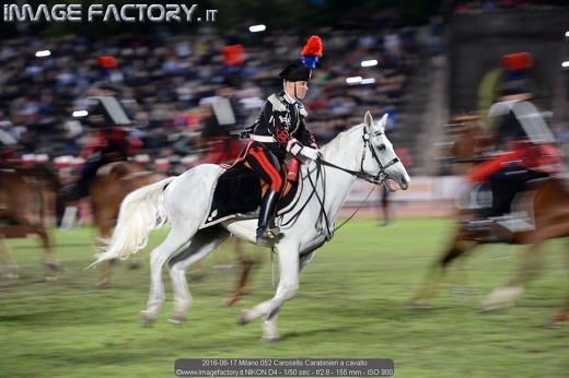 2016-06-17 Milano 052 Carosello Carabinieri a cavallo